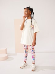 Ecru Cream Fluffy Hoodie (3-16yrs) - Image 10 of 14