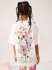 Ecru Cream Fluffy Hoodie (3-16yrs) - Image 13 of 14