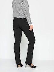 M&Co Black Straight Leg Bengaline Trousers - Image 2 of 3