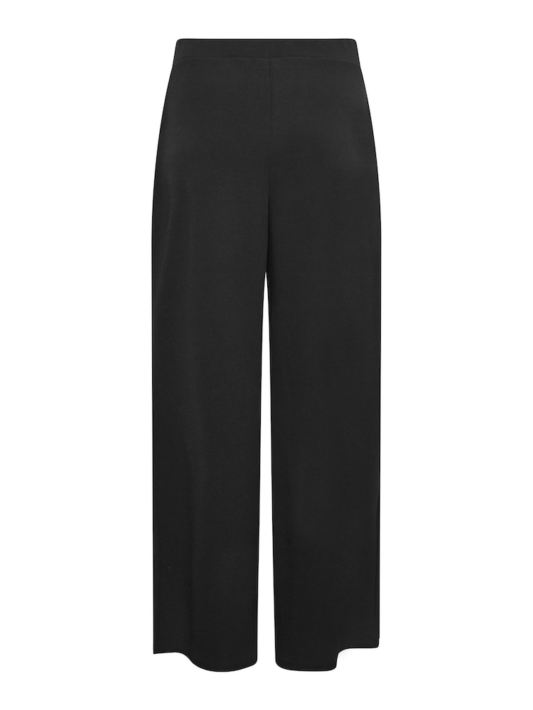 M&Co Black Stretch Scuba Wide Leg Trousers - Image 6 of 6 M&Co Black Stretch Scuba Wide Leg Trousers - Image 6 of 6