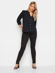 M&Co Black Lift and Shape Slim Jeans - Image 1 of 3