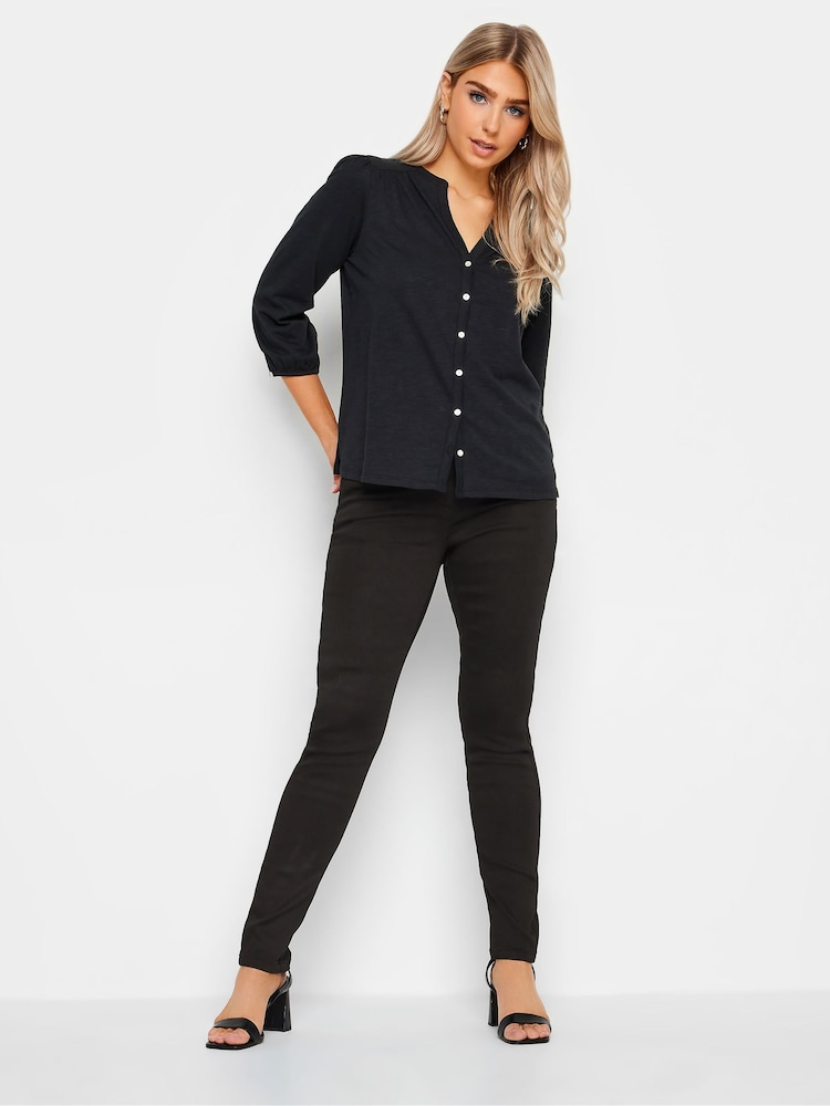 M&Co Black Lift and Shape Slim Jeans - Image 1 of 3