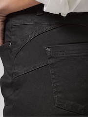 Negru - Blugi subțiri M&Co Lift and Shape - Imaginea 5 din 6