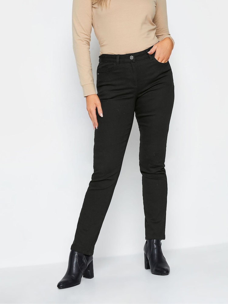 M&Co Black Straight Leg Jeans - Image 1 of 3