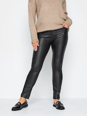 M&Co Black Coated Slim Leg Jeans - Image 1 of 3