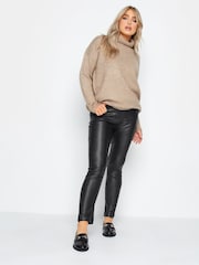M&Co Black Coated Slim Leg Jeans - Image 2 of 3