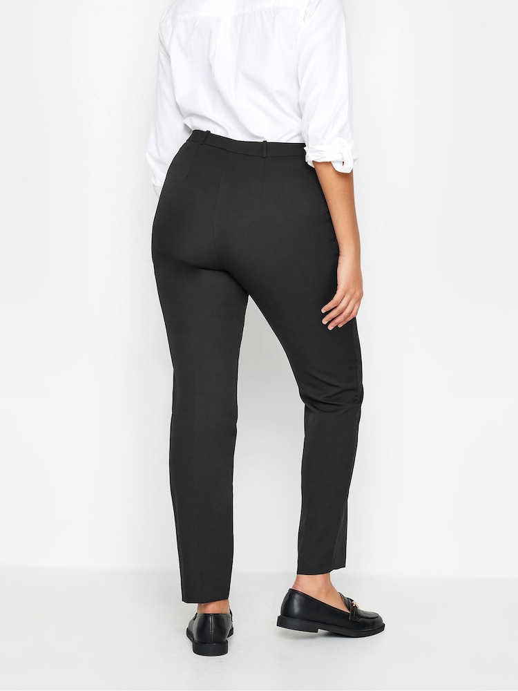 M&Co Black Slim Crepe Trousers - Image 2 of 4