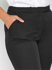 M&Co Black Slim Crepe Trousers - Image 4 of 4
