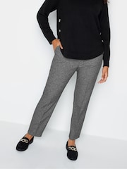 M&Co Grey Tapered Trousers - Image 1 of 5