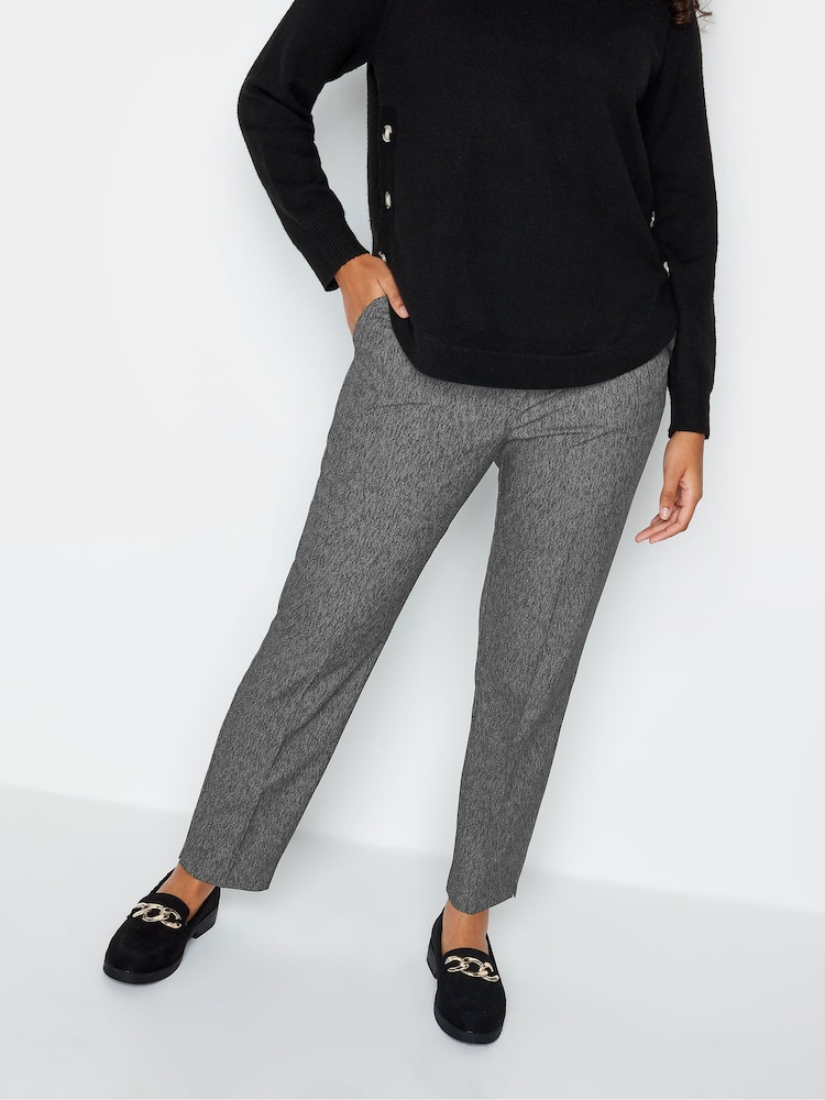 M&Co Grey Tapered Trousers - Image 1 of 5