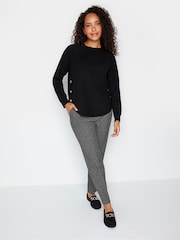 M&Co Grey Tapered Trousers - Image 2 of 5