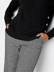 M&Co Grey Tapered Trousers - Image 4 of 5