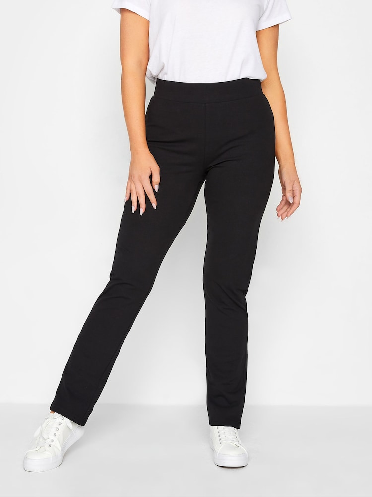 M&Co Black Slim Leg Yoga Leggings - Image 1 of 4