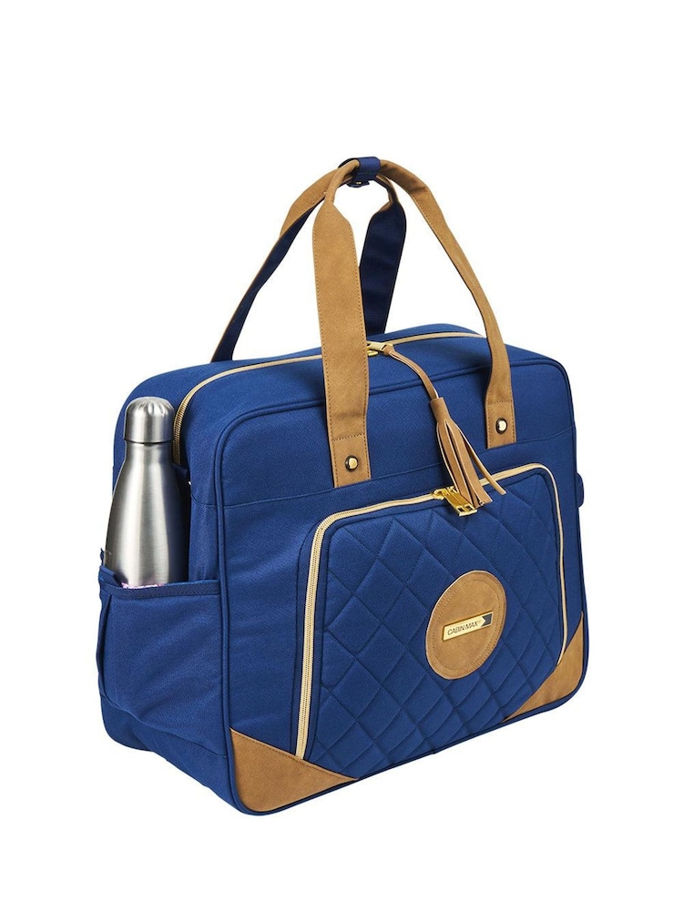 Cabin Max Blue Vela 30L Ladies Tote Holdall Bag 45x36x20cm - Image 3 of 5