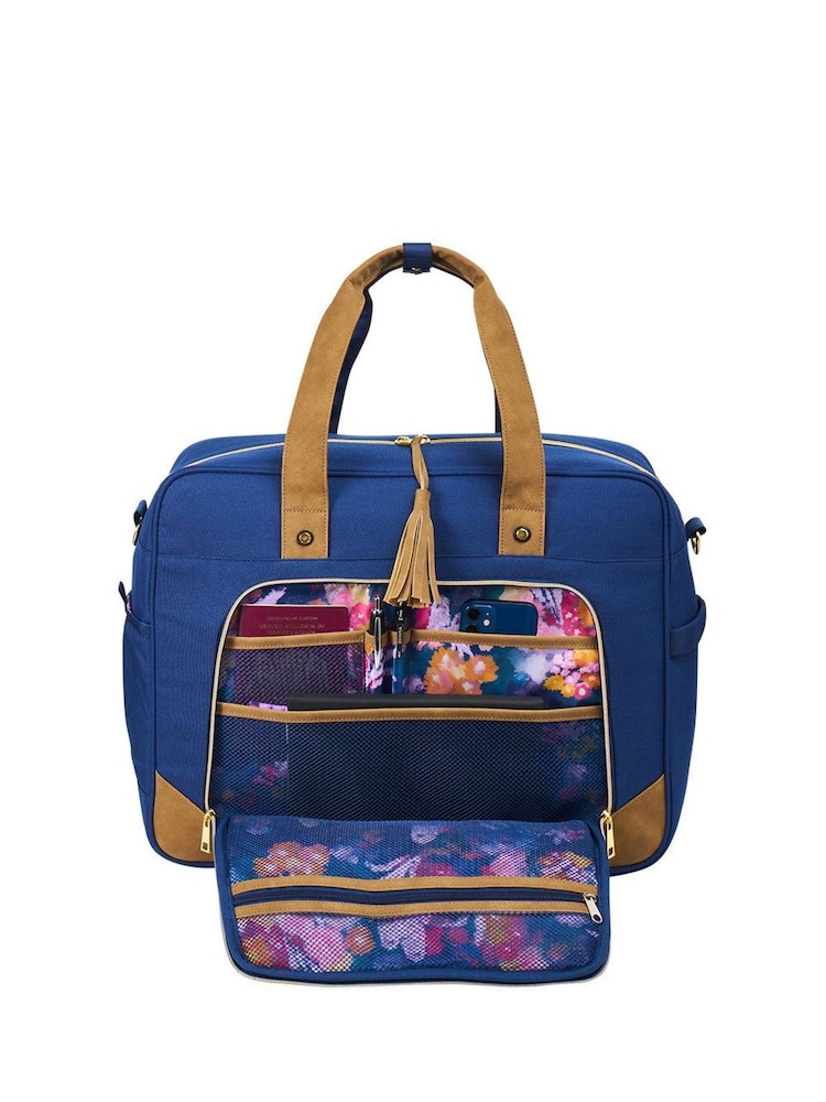Cabin Max Blue Vela 30L Ladies Tote Holdall Bag 45x36x20cm - Image 4 of 5