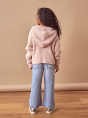 Pink Fluffy Hoodie (3-16yrs) - Image 3 of 7