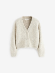 zlata (barva); zlato - Sparkle Boxy Cardigan (3-16yrs) - Slika 5 iz 8