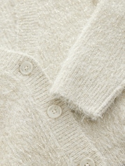 zlata (barva); zlato - Sparkle Boxy Cardigan (3-16yrs) - Slika 7 iz 8