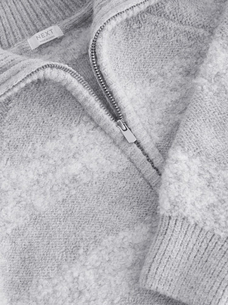 Grey Zip Thru Cardigan (3-16yrs) - Image 7 of 7 Grey Zip Thru Cardigan (3-16yrs) - Image 7 of 7