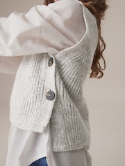 Grey Knitted Tank Top (3-16yrs) - Image 5 of 8