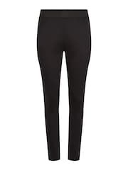 M&Co Black Ponte Seam Leggings - Image 3 of 4