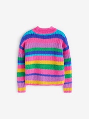 Regenbogenfarben - Flauschiger Pullover (3—16Jahre) - Bild 5 von 6