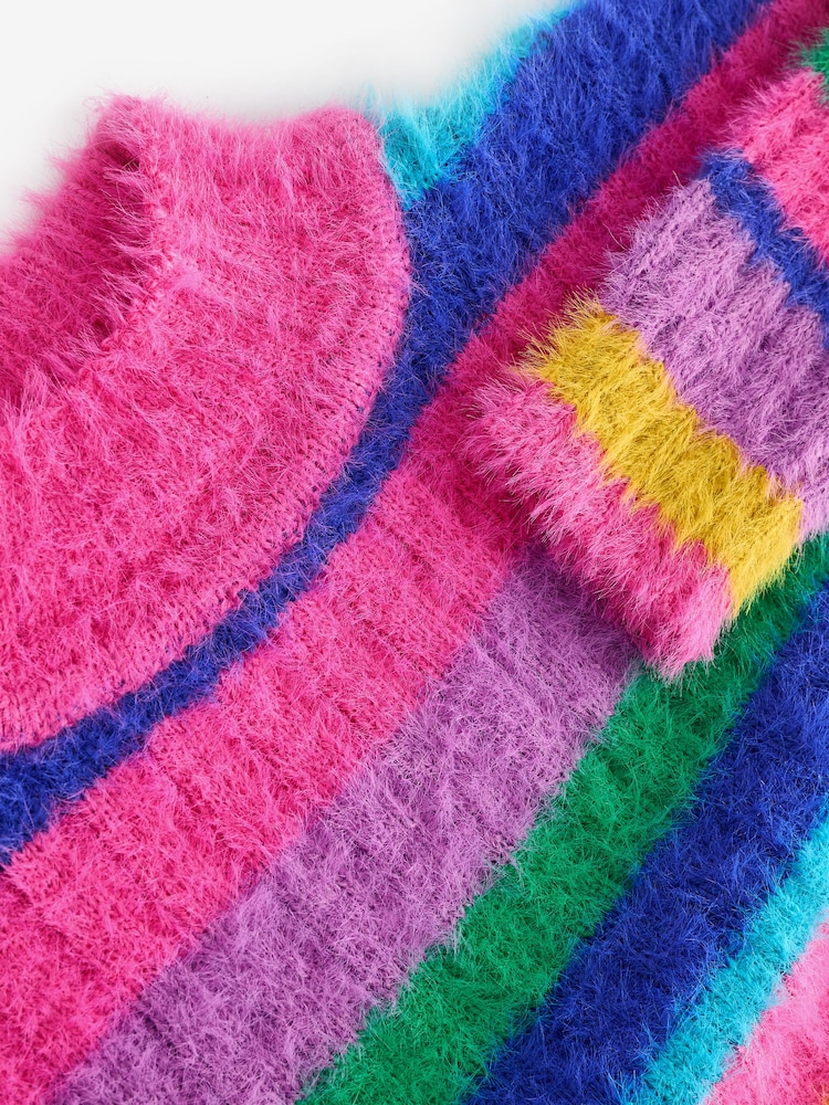 Regenbogenfarben - Flauschiger Pullover (3—16Jahre) - Bild 6 von 6 Regenbogenfarben - Flauschiger Pullover (3—16Jahre) - Bild 6 von 6