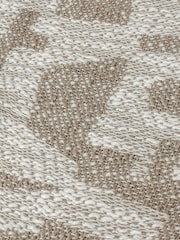 HÖEM Natural Ola Jacquard 100% Cotton Throw - Image 3 of 3