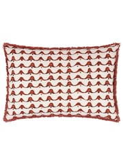 HÖEM Avery Geometric Polyester Filled 100% Cotton Cushion - Изображение 3 из 5