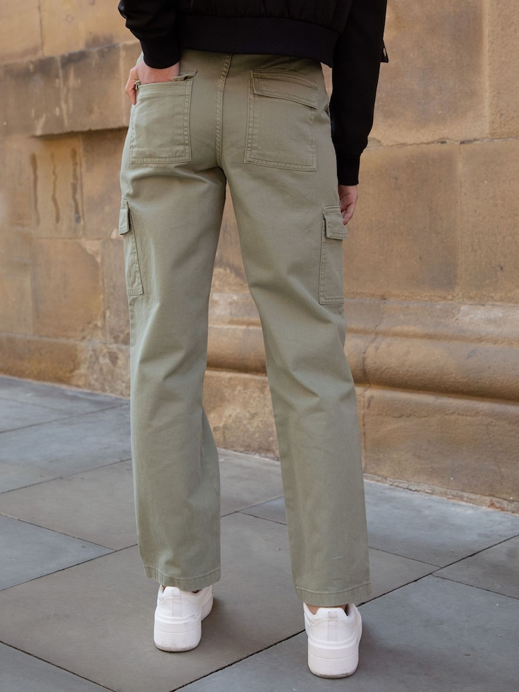 Threadbare 100% Cotton Cargo Trousers - Bild 2 von 4