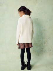 Ecru Creme - Pullover mit Reißverschluss (3-16 Jahre) - Bild 3 von 8