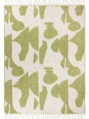 HÖEM Meta Jacquard Tasselled Throw - Imagem 4 de 4