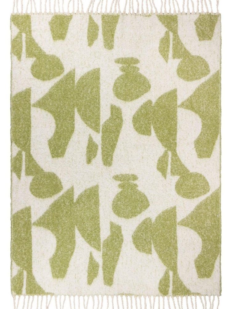 HÖEM Meta Jacquard Tasselled Throw - Imagem 4 de 4