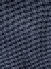 Blue Slim Fit Smart Belted Printed Stretch Chinos - Image 10 of 10