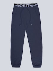 Azul - Pantalones de chándal con cinturilla doble de Pineapple - Imagen 2 de 5