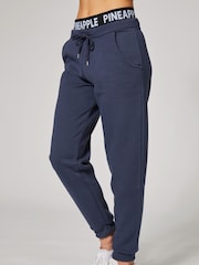 Azul - Pantalones de chándal con cinturilla doble de Pineapple - Imagen 4 de 5