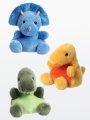 Aurora World Blue Palm Pals Dinosaur Collectable Plush Toys - Image 1 of 3