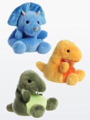 Aurora World Blue Palm Pals Dinosaur Collectable Plush Toys - Image 2 of 3