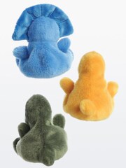 Aurora World Blue Palm Pals Dinosaur Collectable Plush Toys - Image 3 of 3