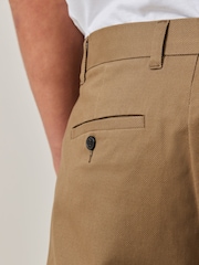 Stone Slim Fit Stretch Printed Soft Touch Chino Trousers - Image 3 of 7
