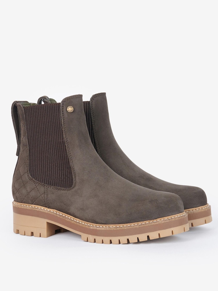 Barbour® Brown Heather Ankle Boots - Image 2 of 6 Barbour® Brown Heather Ankle Boots - Image 2 of 6