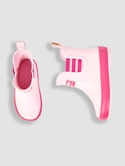 JoJo Maman Bébé Blossom Pink Ankle Wellies - Image 3 of 4
