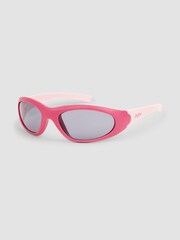 JoJo Maman Bébé Fuchsia Colour Block Sunglasses - Image 1 of 2