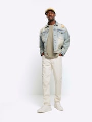 River Island Green Regular Fit Luminis T-Shirt - Image 3 of 6