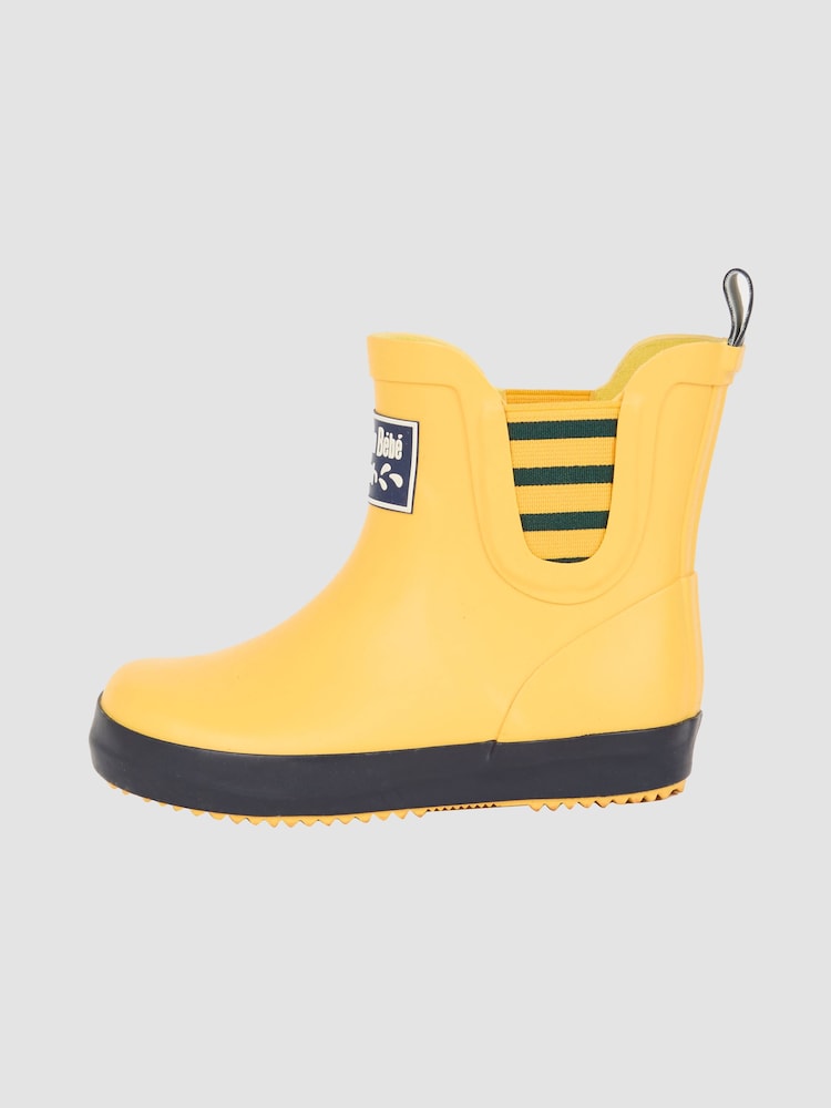 JoJo Maman Bébé Marigold Yellow Ankle Wellies - Image 2 of 4