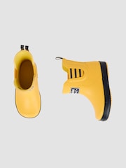JoJo Maman Bébé Marigold Yellow Ankle Wellies - Image 4 of 4