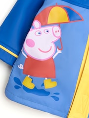 JoJo Maman Bébé Cobalt Peppa Pig Waterproof Fisherman's Jacket - Image 6 of 6
