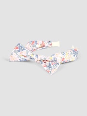 JoJo Maman Bébé Floral Bow Headband - Image 2 of 2