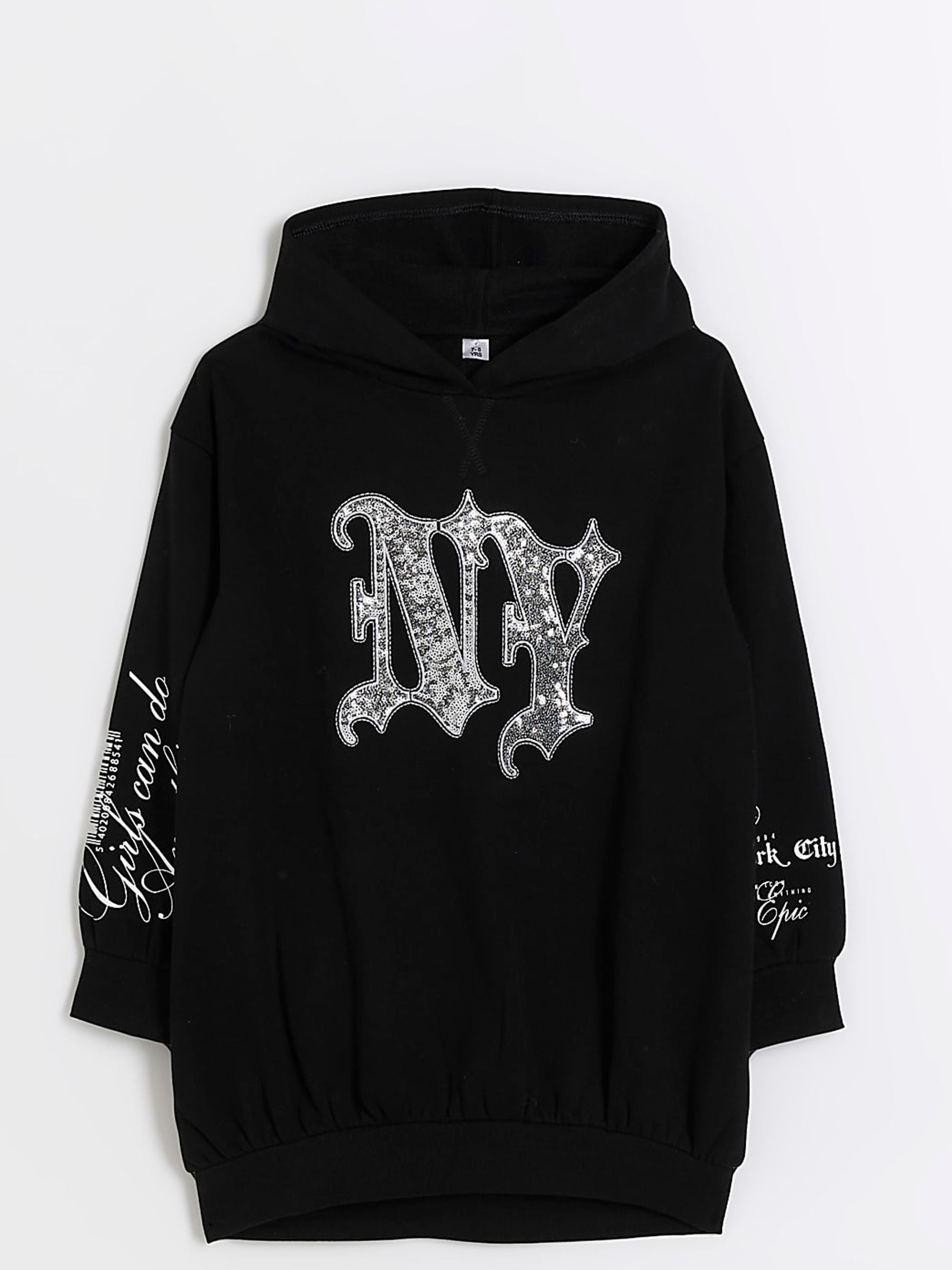 River island girls hoodie on sale