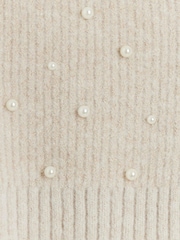 River Island Brown Girls Pearl Embellished Hybrid Jumper Set - Image 6 of 6
